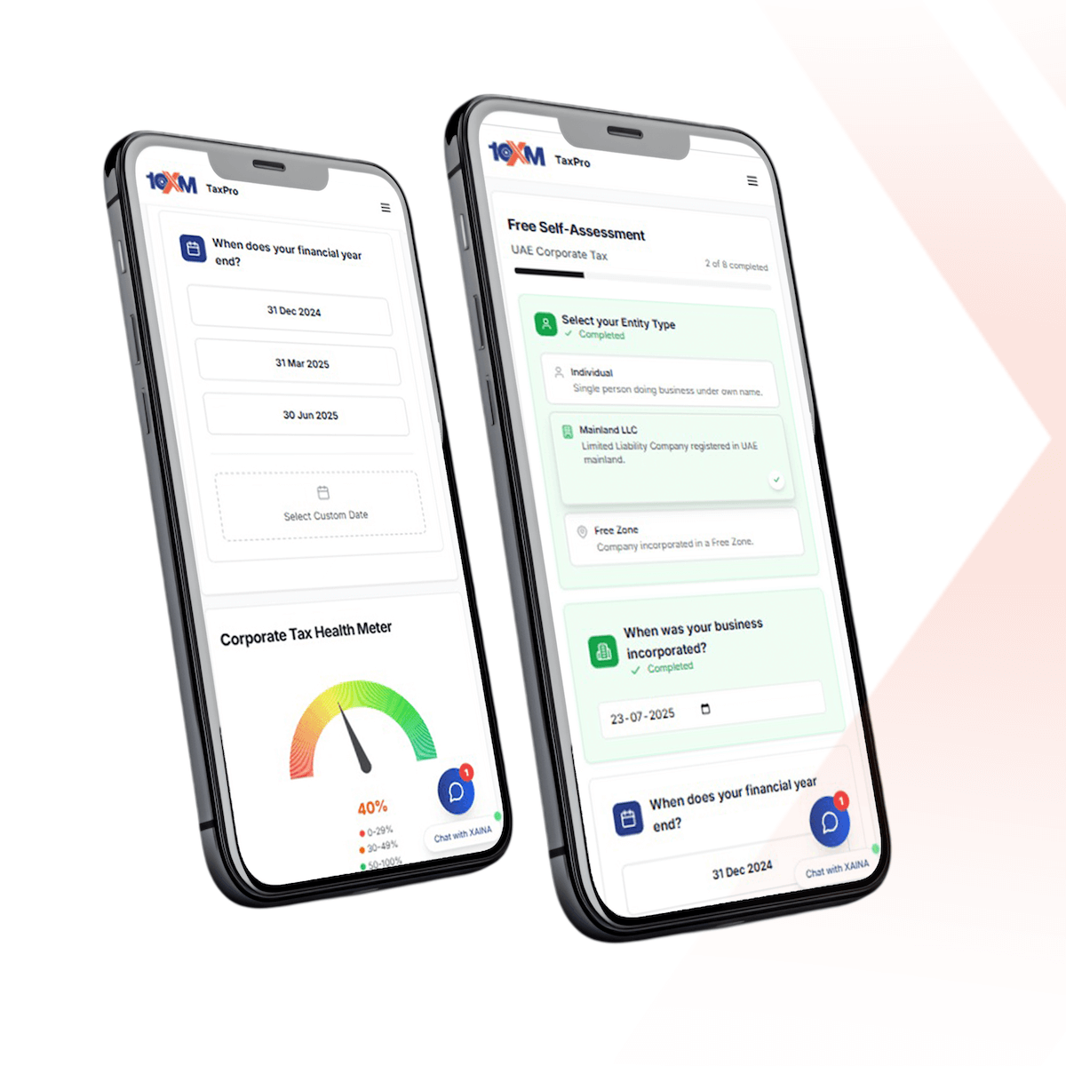 TaxPro Mobile App Interface